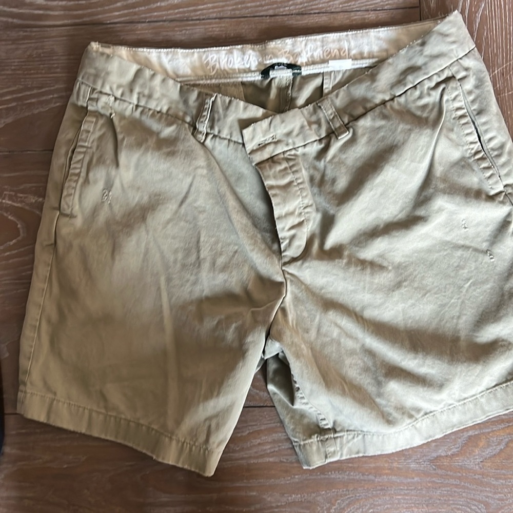 JCrew broken in boyfriend shorts